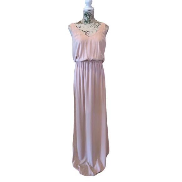 Show Me Your MuMu Kendall Maxi Dress NWT Small Dusty Rose - Picture 3 of 17